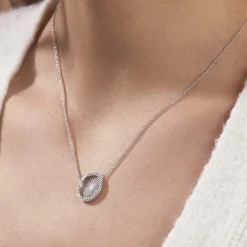 New Histoire d'Or Collier Feliz Argent Blanc Oxyde De Zirconium