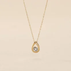 Discount Histoire d'Or Collier Fidelia Or Jaune Diamant