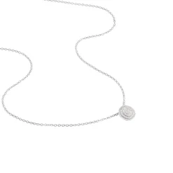 Histoire d'Or Collier Fidjy Argent Blanc Oxyde De Zirconium* Colliers|Colliers