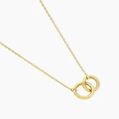 Histoire d'Or Collier Fino Acier Jaune