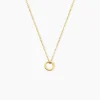 Hot Histoire d'Or Collier Fino Acier Jaune