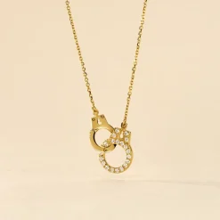 Histoire d'Or Collier Foma Or Jaune Oxyde De Zirconium* Colliers|Colliers