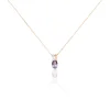 Histoire d'Or Collier Frannie Or Rose Amethyste Et Oxyde De Zirconium* Colliers|Colliers