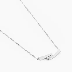 Histoire d'Or Collier Galya Or Blanc Diamant* Colliers|Colliers