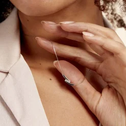 Histoire d'Or Collier Galya Or Blanc Diamant* Colliers|Colliers