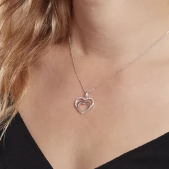 Histoire d'Or Collier Gasparde Argent Blanc Oxyde De Zirconium* Colliers|Colliers