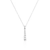 Discount Histoire d'Or Collier Georas Or Blanc Oxyde