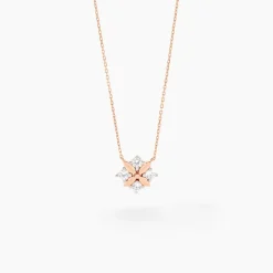 Histoire d'Or Collier Gladysse Or Rose Oxyde De Zirconium* Colliers|Colliers