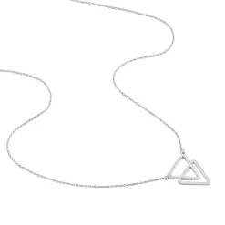 Histoire d'Or Collier Glorya Argent Blanc Oxyde De Zirconium* Colliers|Colliers