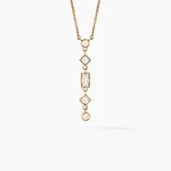 Histoire d'Or Collier Gold Chandelier Plaqué Or Doré Oxyde De Zirconium* Colliers|Colliers