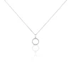 Online Histoire d'Or Collier Grâces Argent Blanc Oxyde De Zirconium