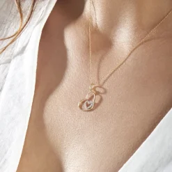 Outlet Histoire d'Or Collier Griseldis Or Jaune  Oxyde