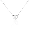 Hot Histoire d'Or Collier Guilia Argent Blanc Oxyde De Zirconium