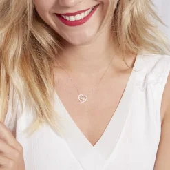 Clearance Histoire d'Or Collier Gyula Or Jaune Oxyde De Zirconium