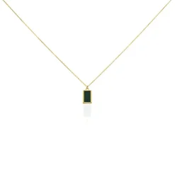 Best Histoire d'Or Collier Hallie Or Jaune Malachite or jaune malachite vert