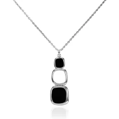 Histoire d'Or Collier Hatayi Acier Blanc* Colliers|Colliers