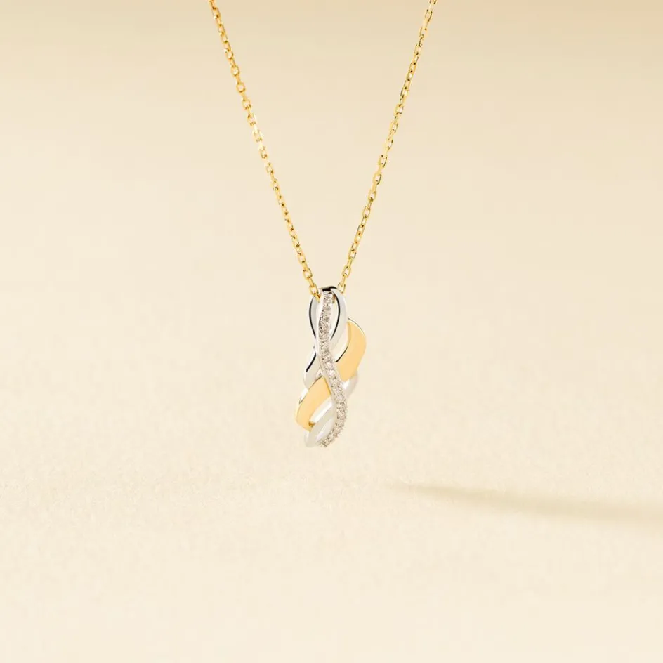 Histoire d'Or Collier Helene Or Bicolore Diamant* Colliers|Colliers