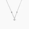 Discount Histoire d'Or Collier Honey Argent Blanc Oxyde De Zirconium