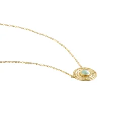 Online Histoire d'Or Collier Hugolin Plaqué Or Aventurine