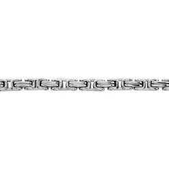 New Histoire d'Or Collier Ignacio Acier Blanc