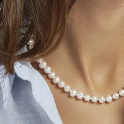 Histoire d'Or Collier Ikbal Or Jaune Perle De Culture* Colliers|Sautoirs