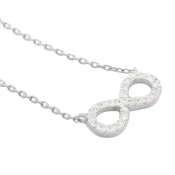 Histoire d'Or Collier Infini Empierre Or Blanc Diamant* Colliers|Colliers