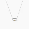 Histoire d'Or Collier Infini Pop Argent Bicolore* Colliers|Colliers