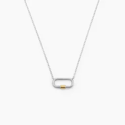 Histoire d'Or Collier Infini Pop Argent Bicolore* Colliers|Colliers