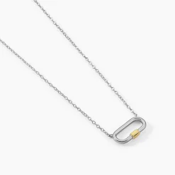 Histoire d'Or Collier Infini Pop Argent Bicolore* Colliers|Colliers