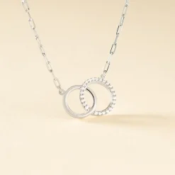 Histoire d'Or Collier Isabel Argent Blanc Oxyde De Zirconium