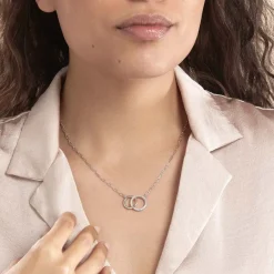 Histoire d'Or Collier Isabel Argent Blanc Oxyde De Zirconium