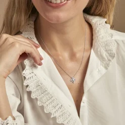 Histoire d'Or Collier Isia Argent Blanc Oxyde De Zirconium* Colliers|Colliers Fantaisie