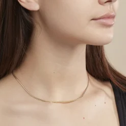 Histoire d'Or Collier Ivy Maille Haricot Or Jaune