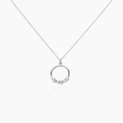 Outlet Histoire d'Or Collier Izamal Argent Blanc Oxyde De Zirconium