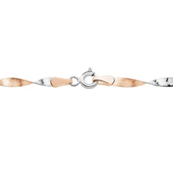 Histoire d'Or Collier Izar Torsadee Or Bicolore