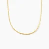 Best Histoire d'Or Collier Izel Maille Anglaise Or Jaune
