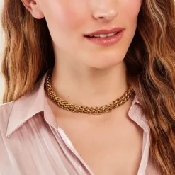 Histoire d'Or Collier Jackie Acier Jaune* Colliers|Ras De Cou