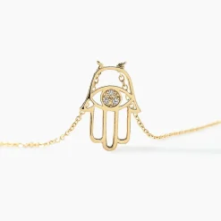 Histoire d'Or Collier Jamal Or Jaune Diamant