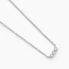 Online Histoire d'Or Collier Janys Argent Blanc Oxyde De Zirconium