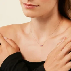 Histoire d'Or Collier Jardin Secret Or Jaune Améthyste* Colliers|Colliers