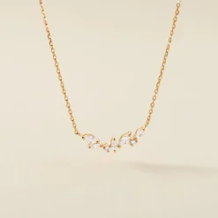 Histoire d'Or Collier Jardins D'hiver Plaqué Or Jaune Oxyde De Zirconium* Colliers|Colliers