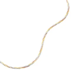 Histoire d'Or Collier Jasmin Tresse Or Tricolore* Colliers|Colliers