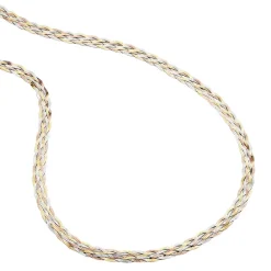 Histoire d'Or Collier Jasmin Tresse Or Tricolore* Colliers|Colliers