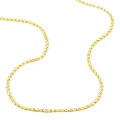 Online Histoire d'Or Collier Jayna Maille Palmier Or Jaune