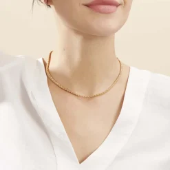 Histoire d'Or Collier Jayna Maille Palmier Or Jaune* Colliers|Colliers