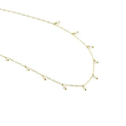 Histoire d'Or Collier Jazmin Or Jaune Perle De Culture