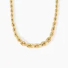 New Histoire d'Or Collier Jerry Danilo Maille Corde Or Jaune
