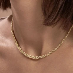 Histoire d'Or Collier Jerry Maille Corde Or Jaune* Colliers|Colliers