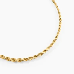 Histoire d'Or Collier Jerry Maille Corde Or Jaune* Colliers|Colliers