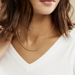 Histoire d'Or Collier Jerry Maille Corde* Colliers|Colliers